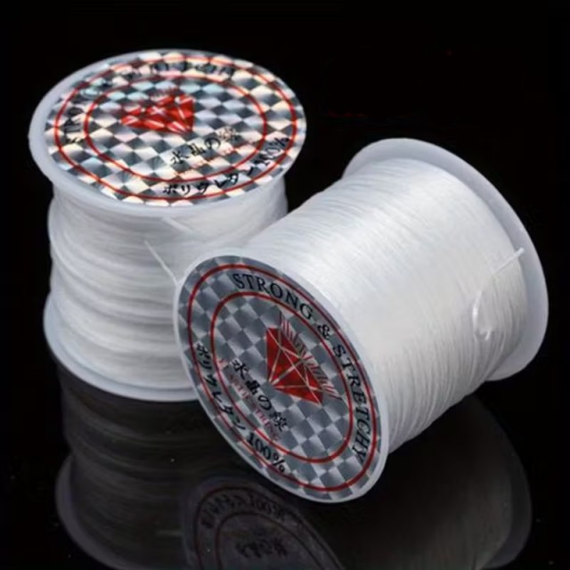 Elastična vrvica za izdelavo zapestnic in ogrlic – 10 m