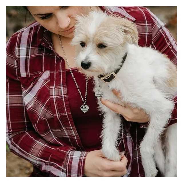 2 delni komplet zate in za kužka verižica in obesek BEST FRIENDS