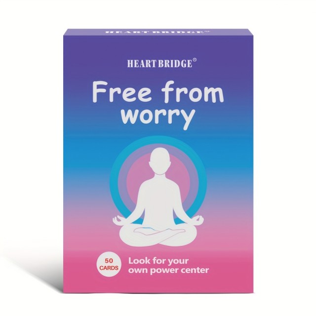 Free From Worry – Karte za sprostitev in obvladovanje stresa (50 kart)