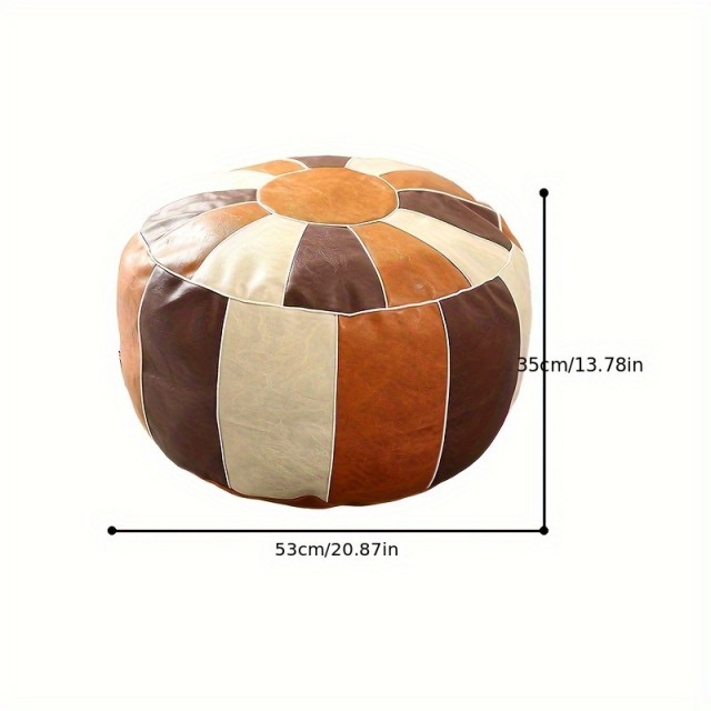 Prevleka za tabure iz umetnega usnja – večbarvna (53x35 cm)