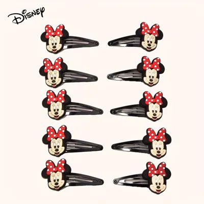 Komplet 10 otroških sponkic Mickey Mouse