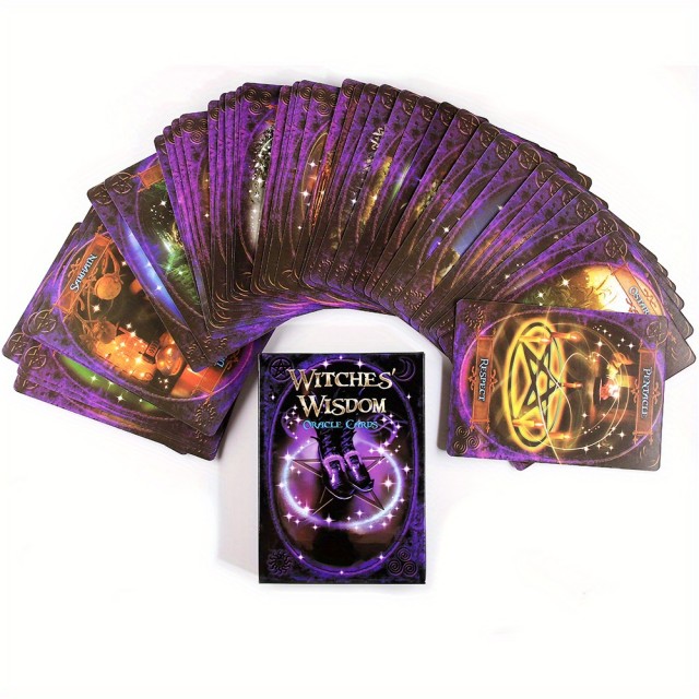 Witches' Wisdom Oracle Cards – Komplet čarovniških orakelj kart