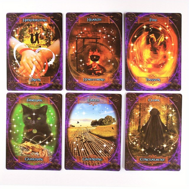 Witches' Wisdom Oracle Cards – Komplet čarovniških orakelj kart