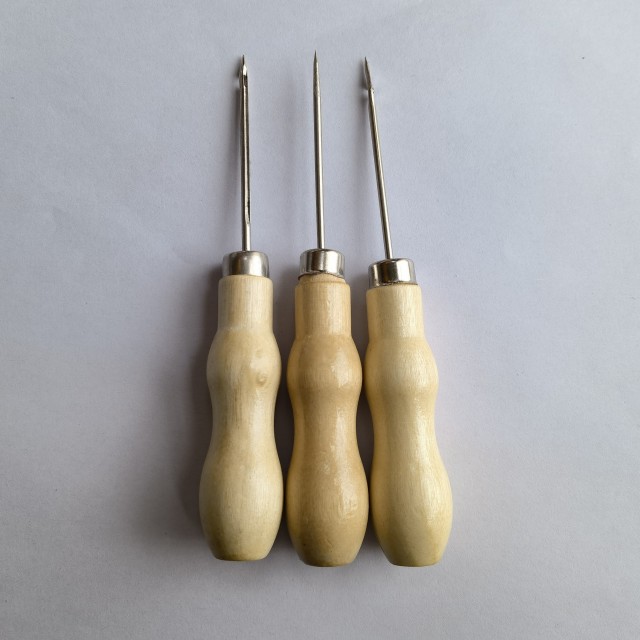 3-delni komplet igel za luknjanje silikonskih modelov 