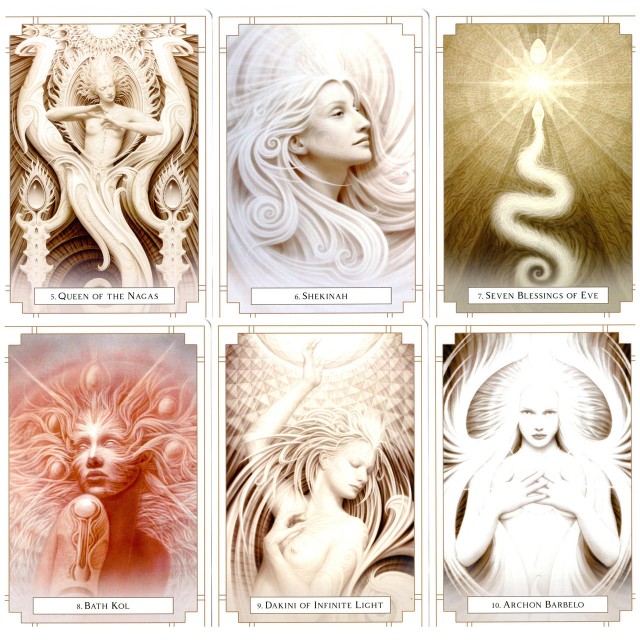Orakeljske karte bele svetlobe White Light Oracle 