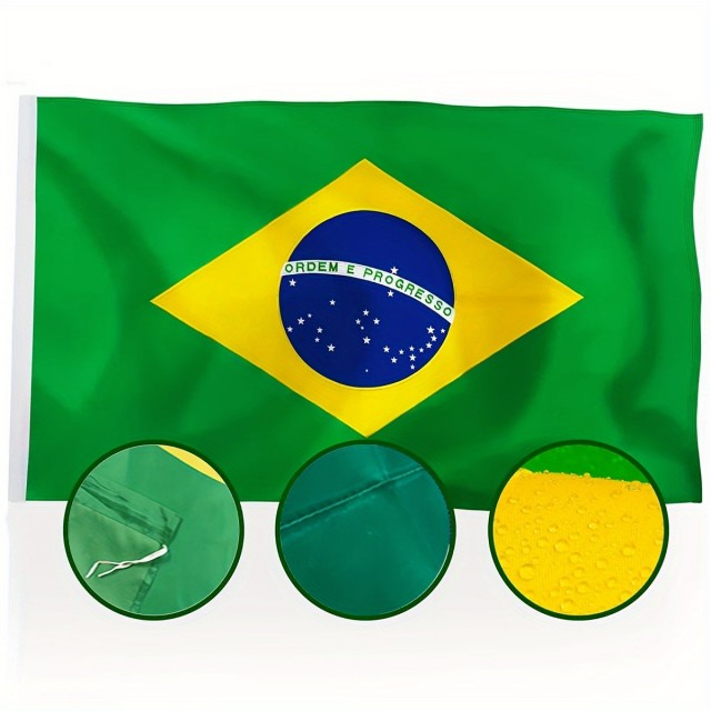 Zastava Brazilije 90cm x 150cm brazilska zastava