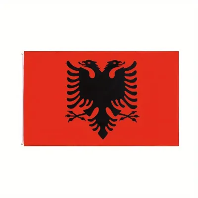 Zastava Albanije 90cm x 150cm albanska zastava Albanija