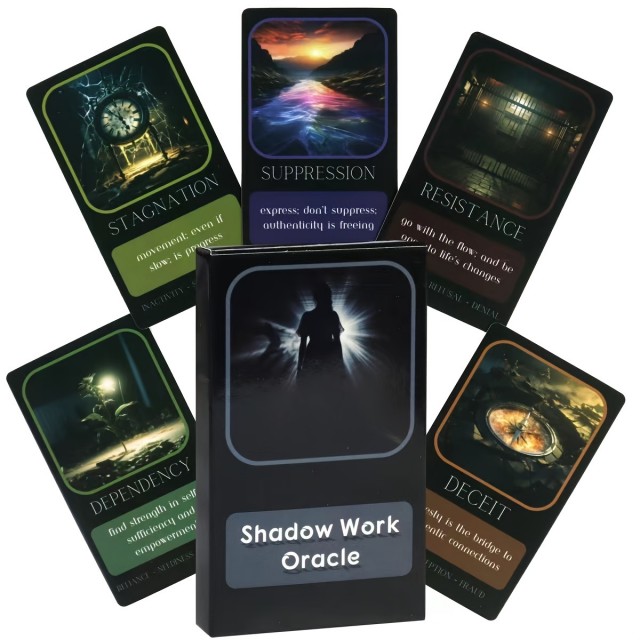 Orakeljske karte za raziskovanje senčne plati SHADOW WORK