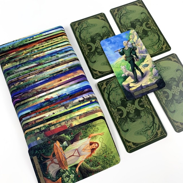 Komplet 78 tarot kart ČAROVNIŠKI VRT
