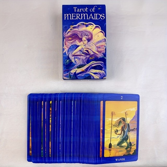 Komplet 78 tarot kart MORSKE DEKLICE