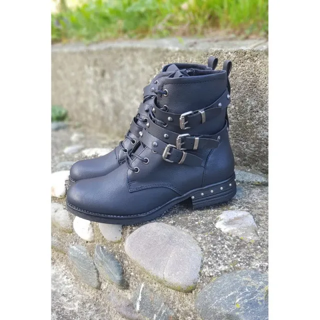 Gležnarji črni 199H-PA BLACK 