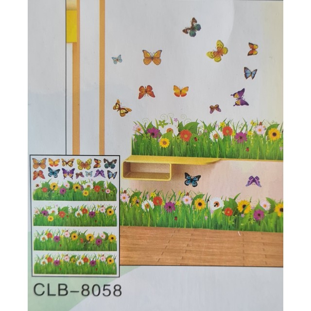 5D stenska nalepka za otroško sobo CLB-8058