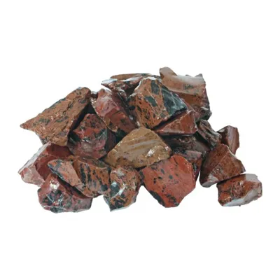 100% naravni nebrušen nepoliran MAHAGONI OBSIDIAN