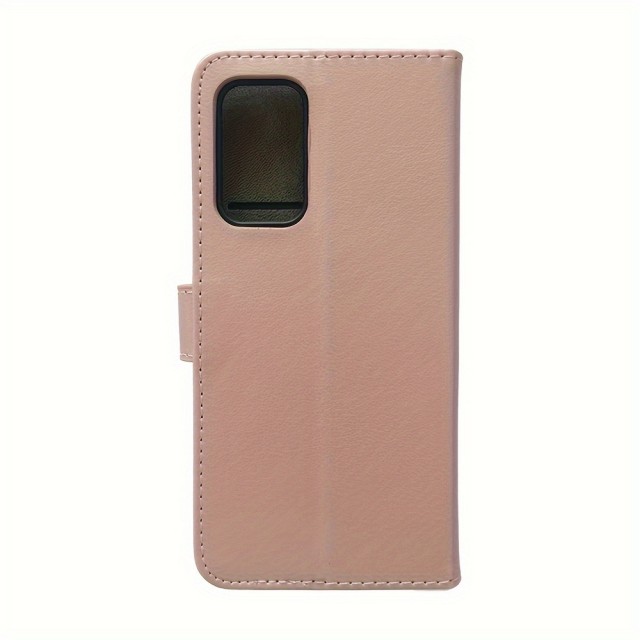 Enobarvni usnjen preklopni ovitek za telefon (Samsung Galaxy A35)