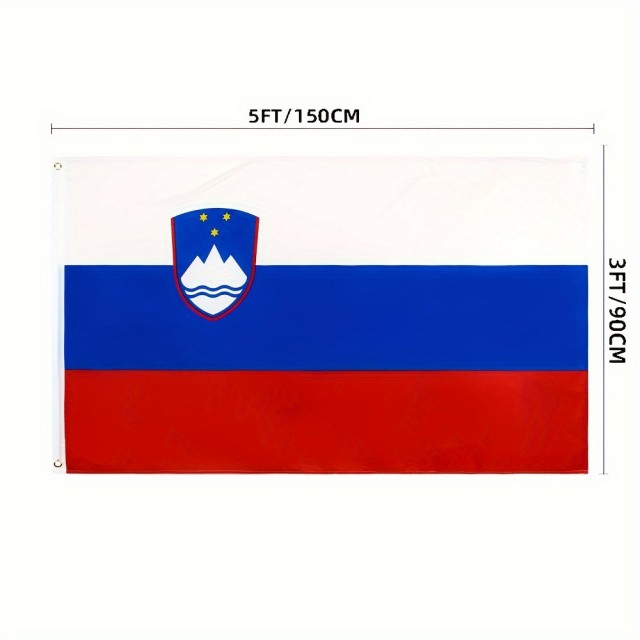 Zastava Slovenije 90cmX150cm slovenska zastava