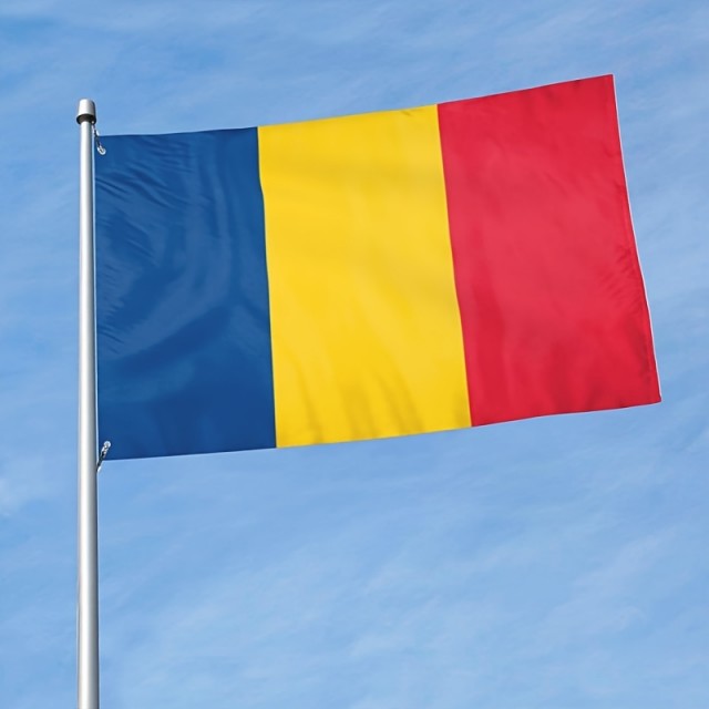 Zastava Romunije 90 cm x 150 cm – romunska zastava