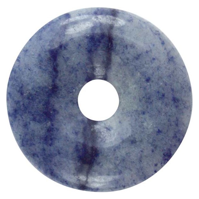 Obesek s poldragim kamnom BLUE QUARTZ