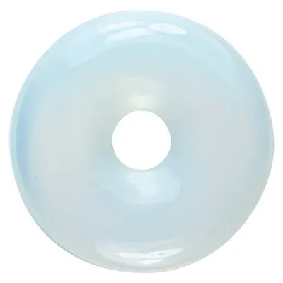 Obesek s poldragim kamnom OPAL GLASS