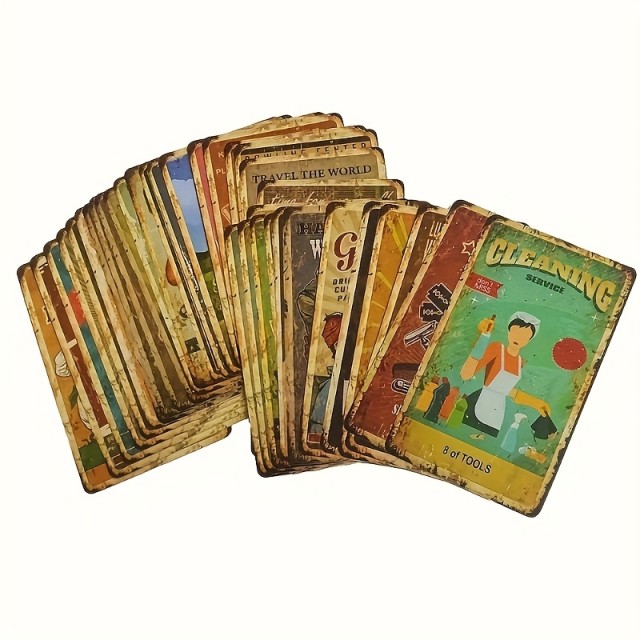 Rustic Fortune – unikatne vedeževalske karte v retro slogu
