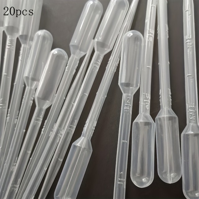 Komplet 10 plastičnih kapalnikov 