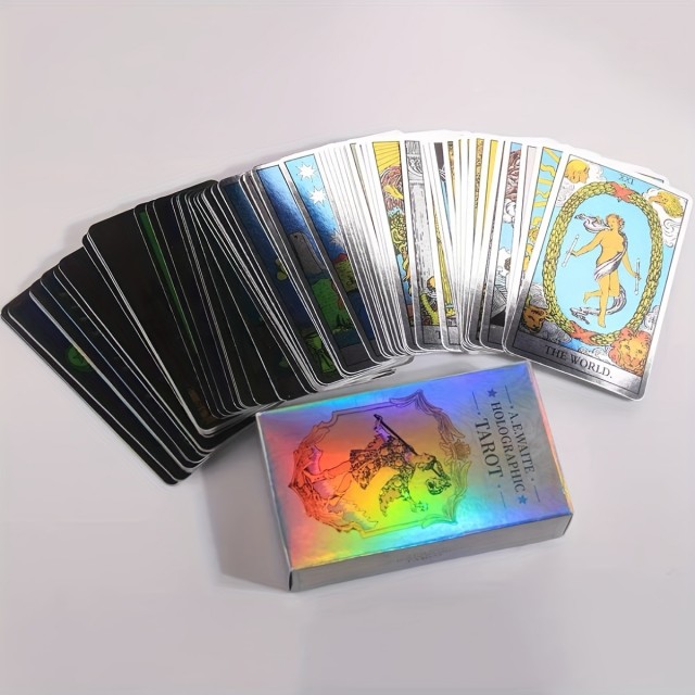 Klasični Rider Tarot – Holografska edicija svetlikajoče