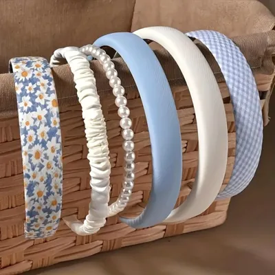 Boho chic 6-delni set obročkov za lase