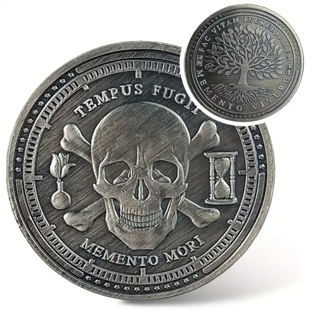 Zbirateljski spominski kovanec MEMENTO MORI