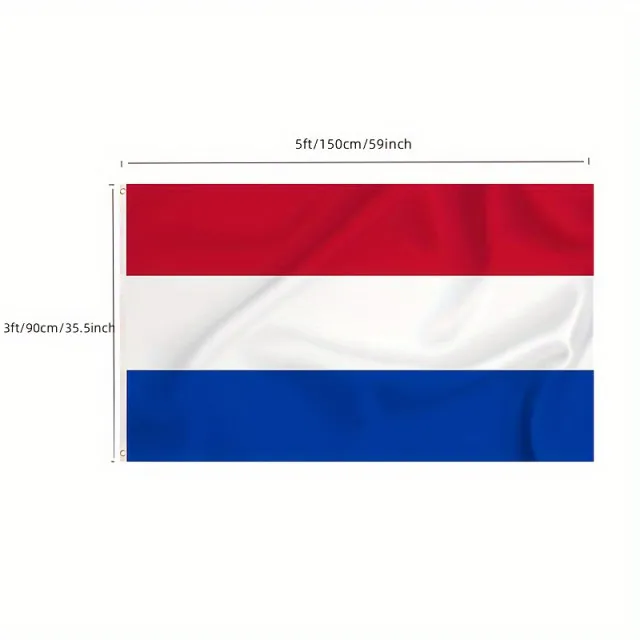 Zastava Nizozemske 90cmX150cm nizozemska zastava