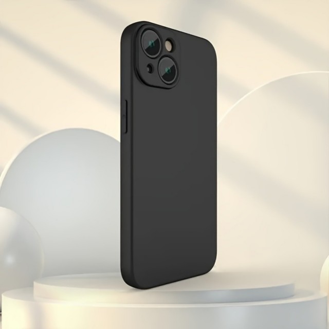 Črn ovitek za iPhone 15