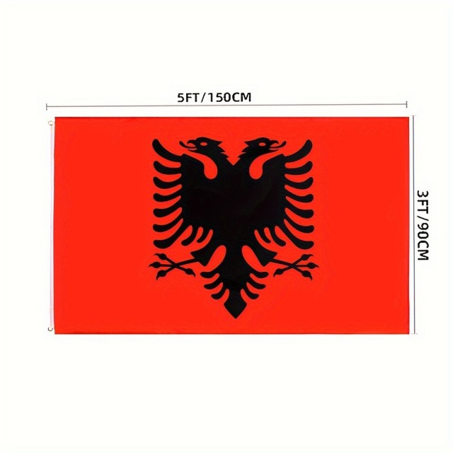 Zastava Albanije 90cm x 150cm albanska zastava