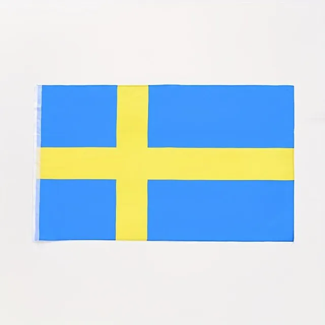 Zastava Švedske 90 cm x 150 cm – švedska zastava