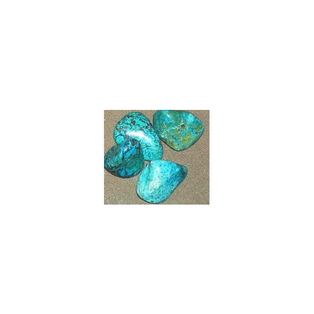 Verižica s poldragim kamnom Hematite-Chrysocolla