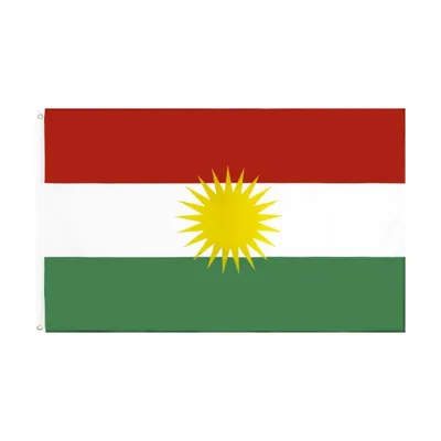 Zastava Kurdistana 90 cm x 150 cm – kurdska zastava