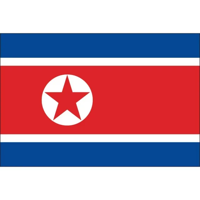 Zastava Severne Koreje 90 cm x 150 cm – sSeverna Koreja