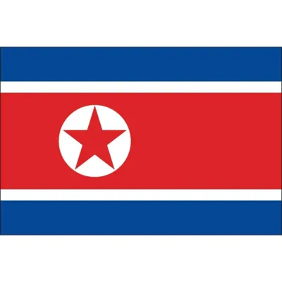 Zastava Severne Koreje 90 cm x 150 cm – sSeverna Koreja