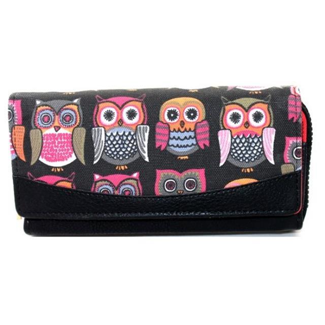 Modni novčanik Big Owl, više boja