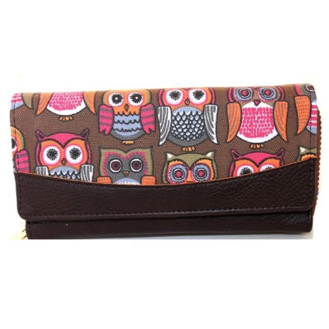 Modni novčanik Big Owl, više boja