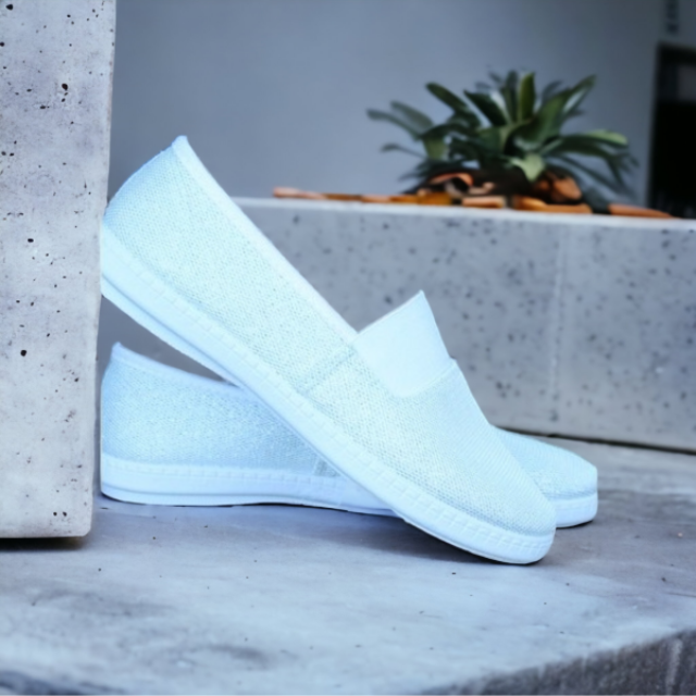 Slip on čevlji beli YM-2 WHITE