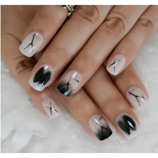 Set umetnih nohtov z lepilom #8