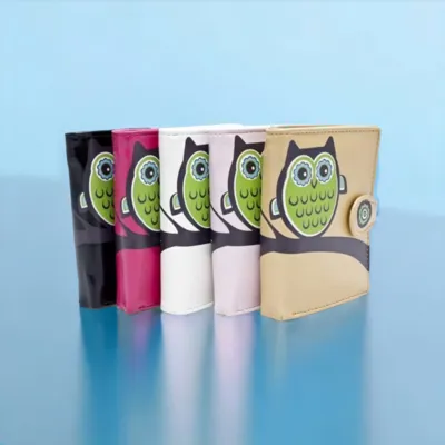 Denarnica Owl manjša več barv