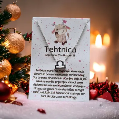 Verižica iz nerjavečega jekla s posvetilom, TEHTNICA