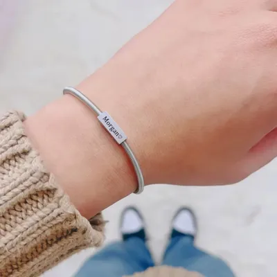 Personalizirana zapestnica z gravuro po želji 