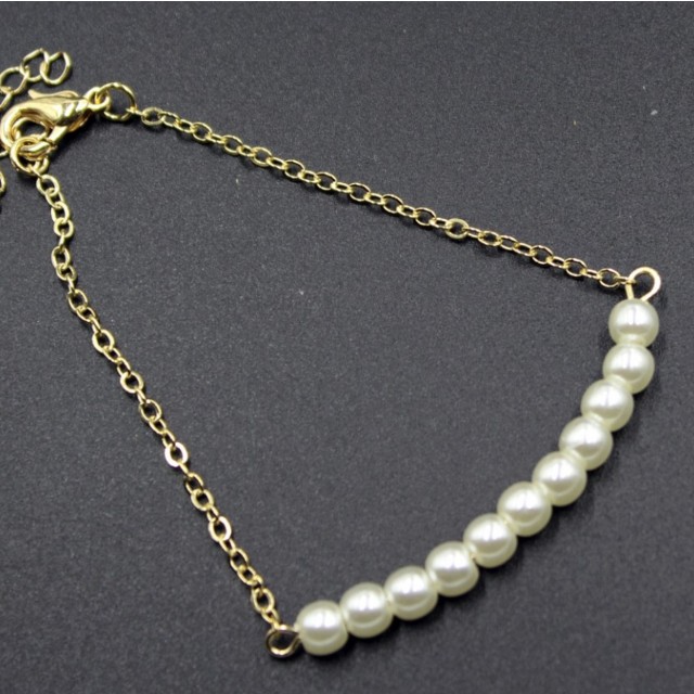 Zapestnica s perlicami #2 (dve barvi)