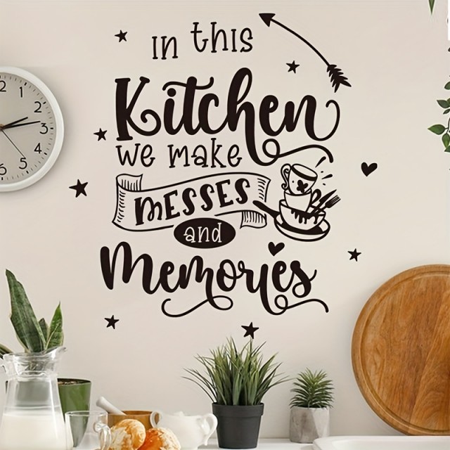 Navdihujoča stenska nalepka za kuhinjo IN THIS KITCHEN