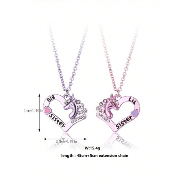 2 delni komplet BIG SIS LIL SIS s samorogom