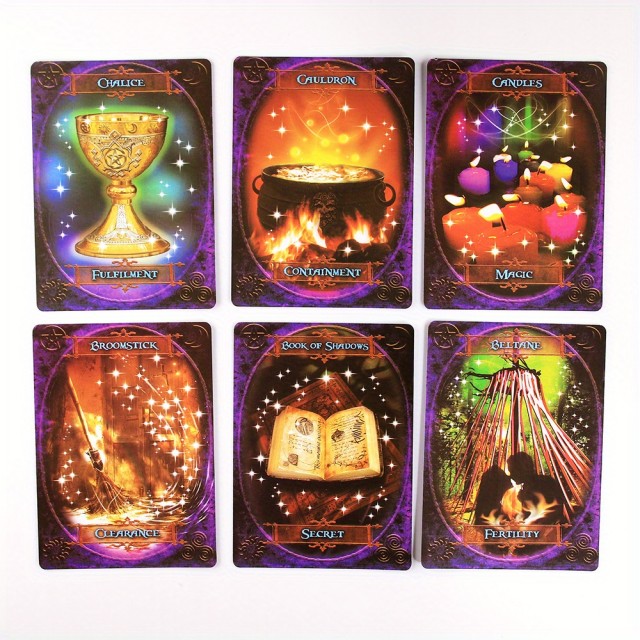 Witches' Wisdom Oracle Cards – Komplet čarovniških orakelj kart