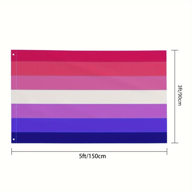 Zastava za lejzbijke 90cmX150cm - Sapphic zastava