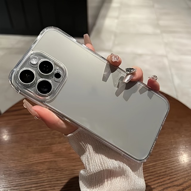 Preprost prozoren ovitek za telefon iPhone 13