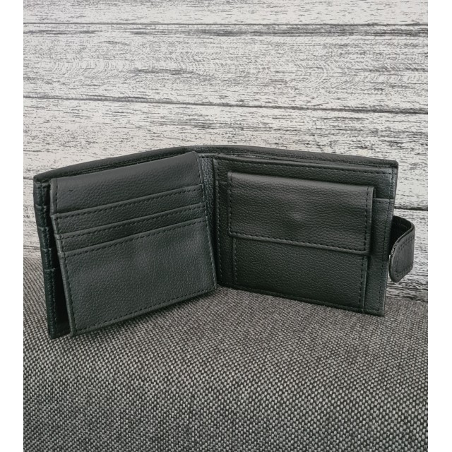 Moška denarnica črna Y-L-B003