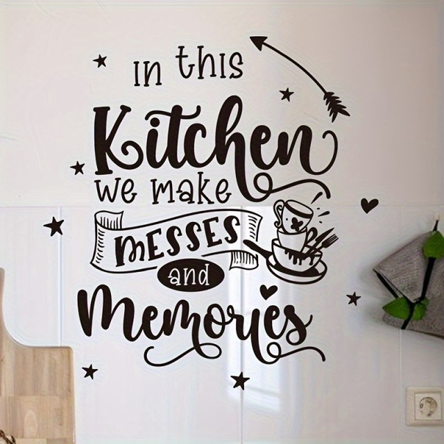 Navdihujoča stenska nalepka za kuhinjo IN THIS KITCHEN